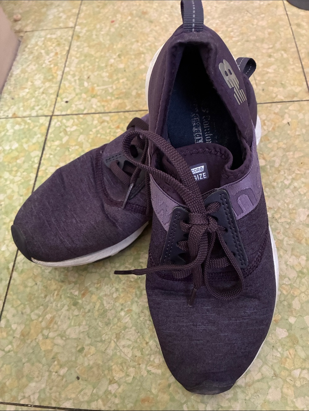 Women’s New Balance Athletic Sneakers in Dark Plum